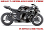 Preview: Beispiel Bild für die Farben, Skull Schwarz für Kawasaki ZX-10R Ninja 2011-2015